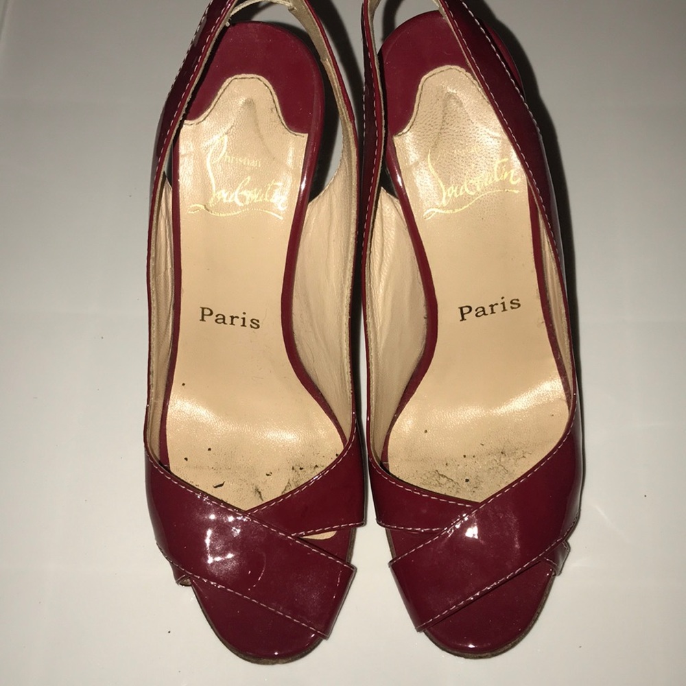 Louboutin wedge